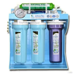 8 stages alkaine ro system